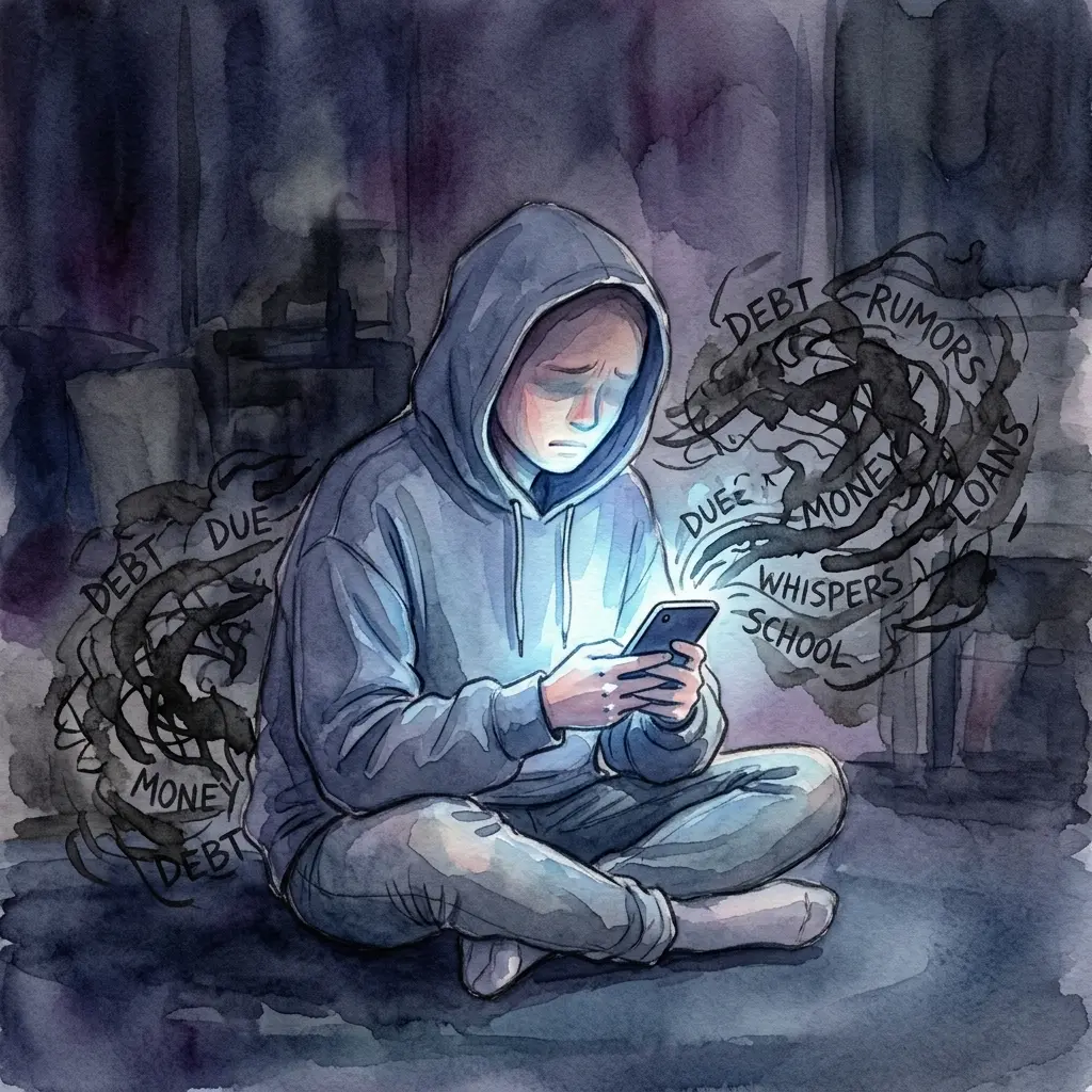 Mimpi yang Tergadai: Ketika Satu Klik Iseng Mengubah Hidup Raka